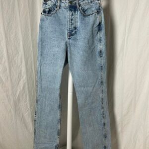 Sezane Denim Jeans‎ Womens 34 (French size)Light Wash Straight Leg High Rise